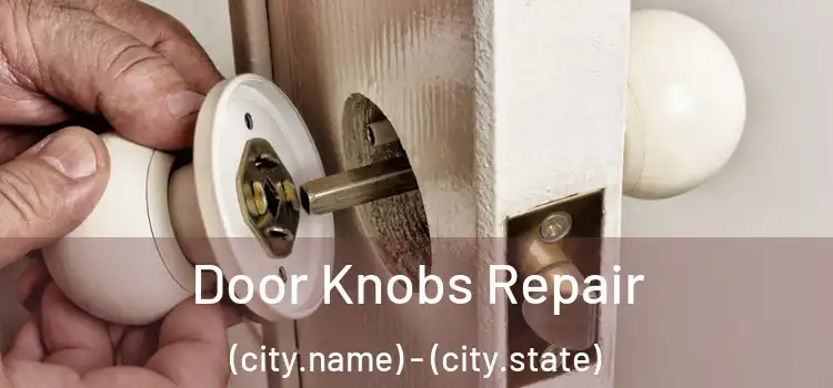 Door Knobs Repair (city.name) - (city.state)